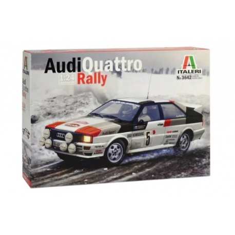 Kit 1/24 Audi Quattro Rally Montecarlo 1981 Italeri