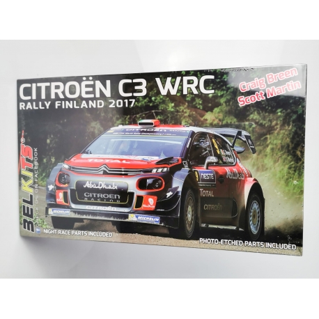 Kit 1/24 Citroën C3 WRC Rally Finlandia 2017 Belkits