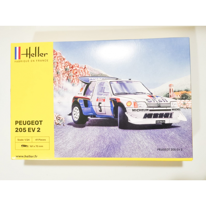 Kit 1/24 Peugeot 205 Evo2 Heller