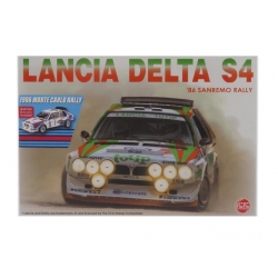 Kit 1/24 Lancia Delta S4 Totip Rally San Remo 1986 + calcas Martini Nunu Model kit
