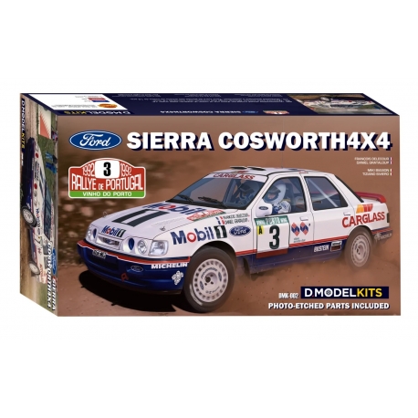 Kit 1/24 Ford Sierra Cosworth 4x4 Rally MonteCarlo 1991 D.Modelkits
