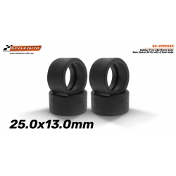 Neumático goma 25x13mm slicks New Shore 30 para llantas 19-21mm